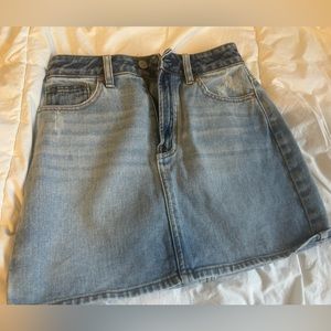 Denim skirt